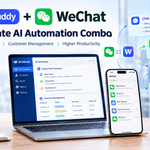 WorkBuddy and WeChat AI automation for group chat summaries and customer management
